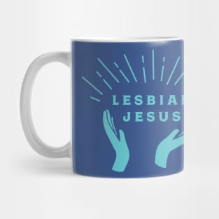 Lesbian Jesus Mug